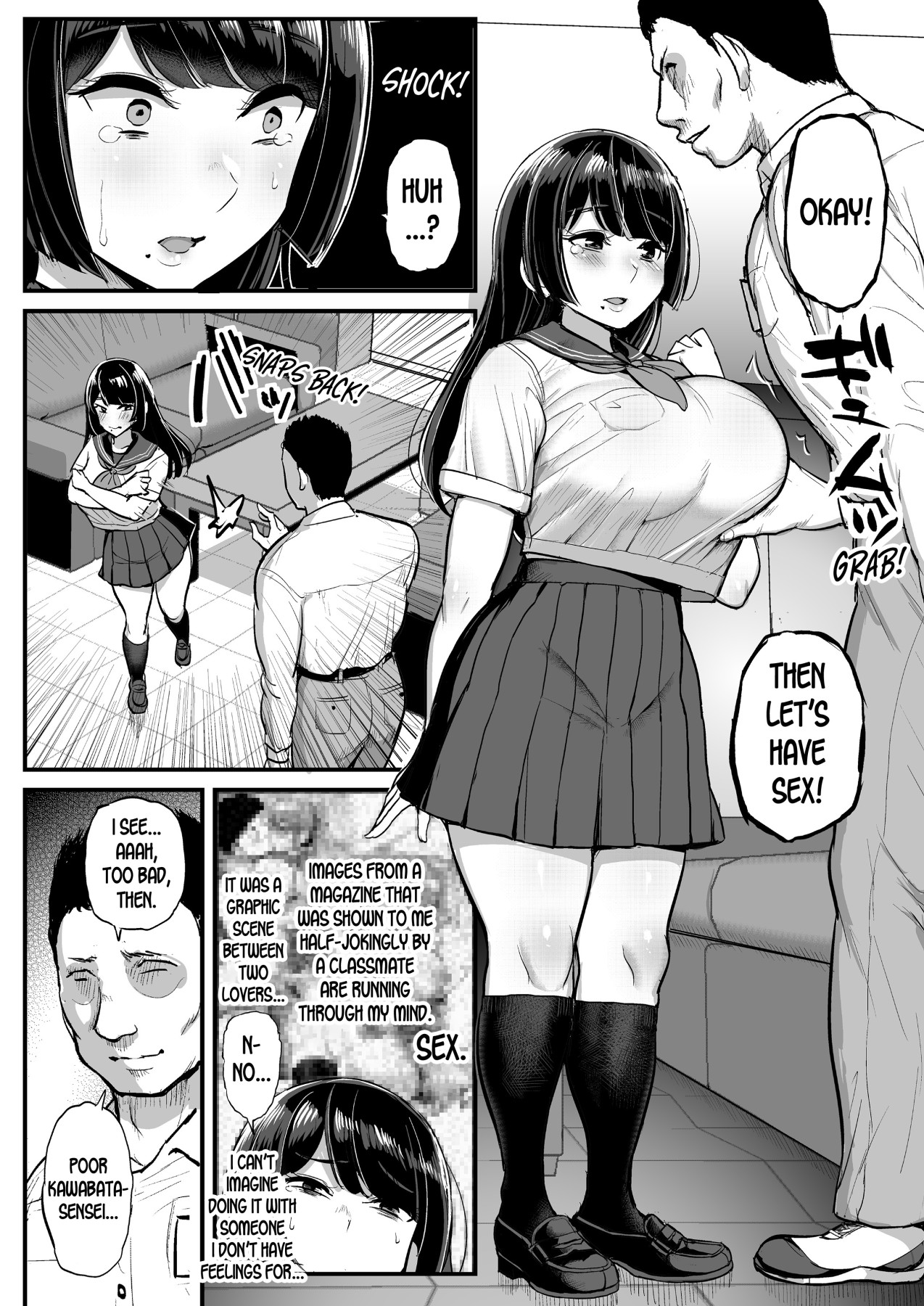 Hentai Manga Comic-The Sheltered Girl's Experience With Men-Read-12